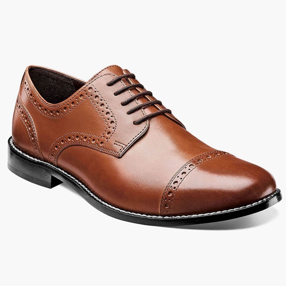 Nunn Bush Norcross cap toe oxfords mens 9 M B23